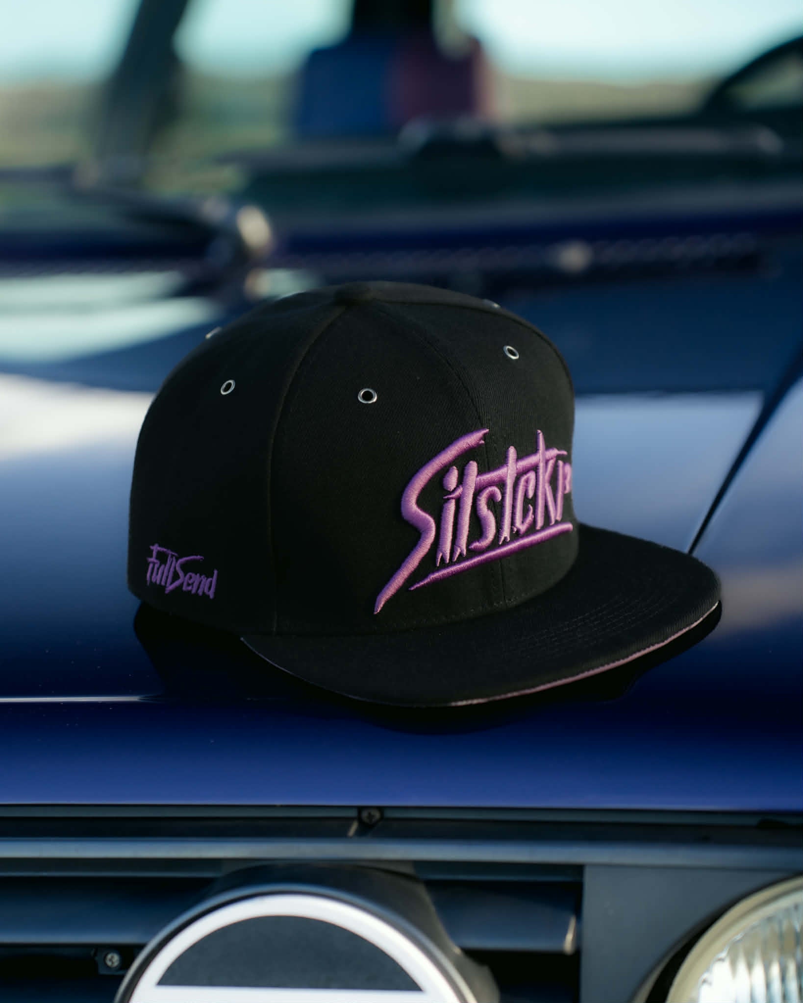 Sitstckr 'FullSend' Cap /  Street Art Fashion Petrolhead