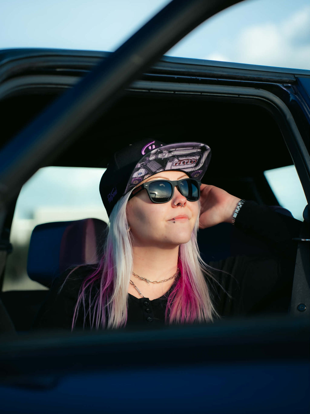 Sitstckr 'FullSend' Cap /  Street Art Fashion Petrolhead