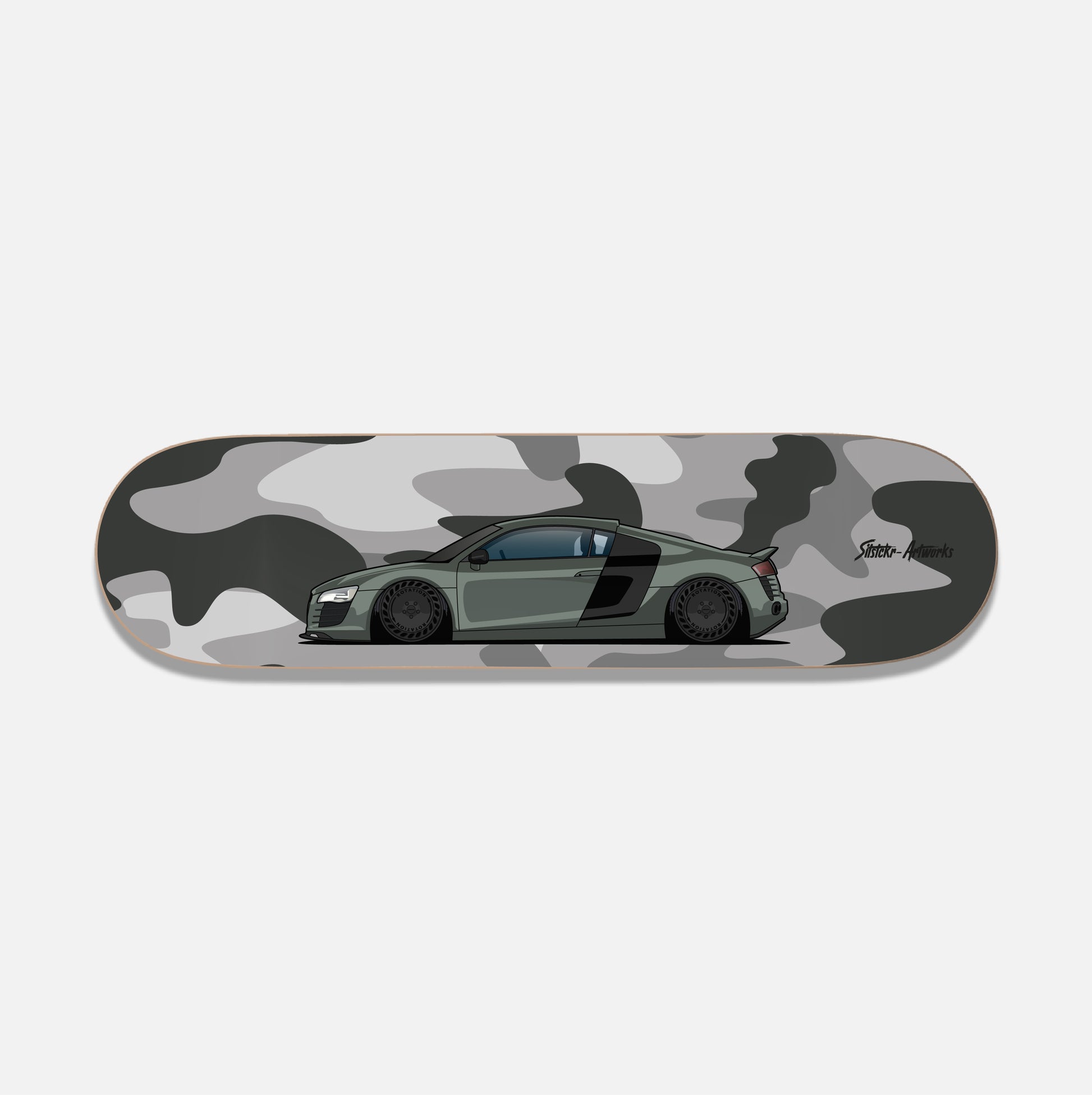 Urban Bundle — Military Edition / Skateboard Deck Street Art Wanddeko