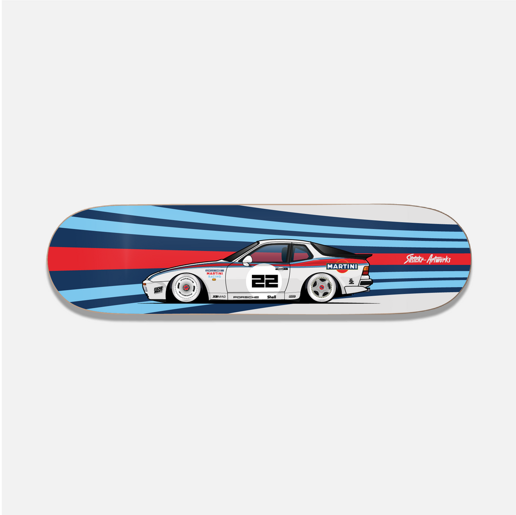 Martini Bundle — Drei Decks. Eine Story /  Skateboard Deck Street Art Wanddeko
