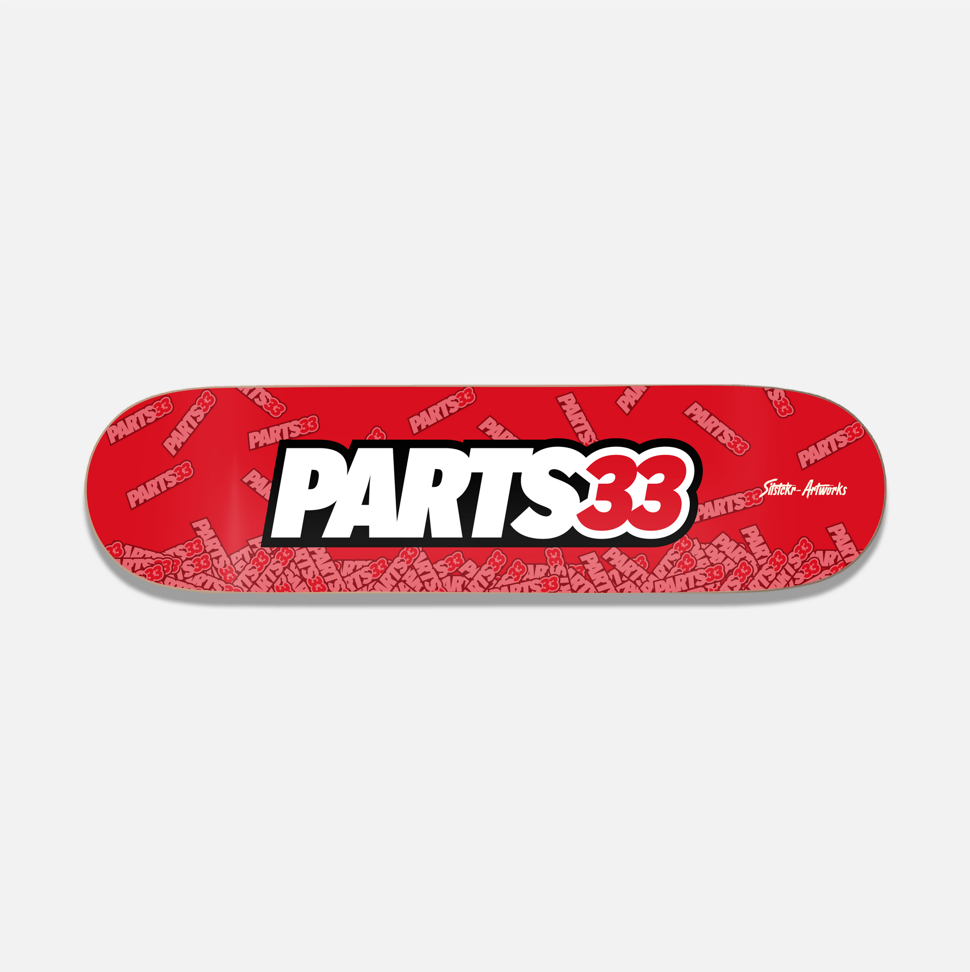 PARTS33 Deck / Skateboard Deck Street Art Wanddeko