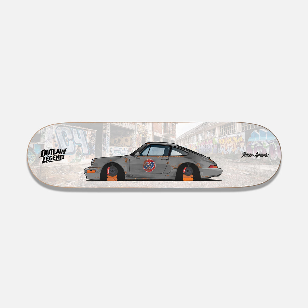 Outlaw Legend Bundle / Skateboard Deck Street Art Wanddeko