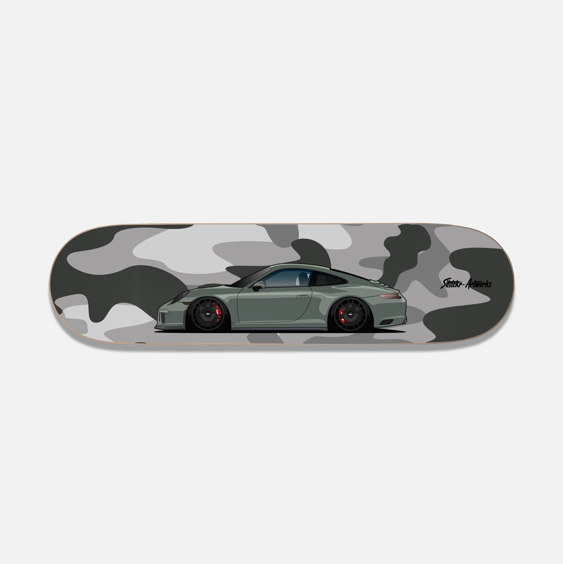 Urban Bundle — Military Edition / Skateboard Deck Street Art Wanddeko