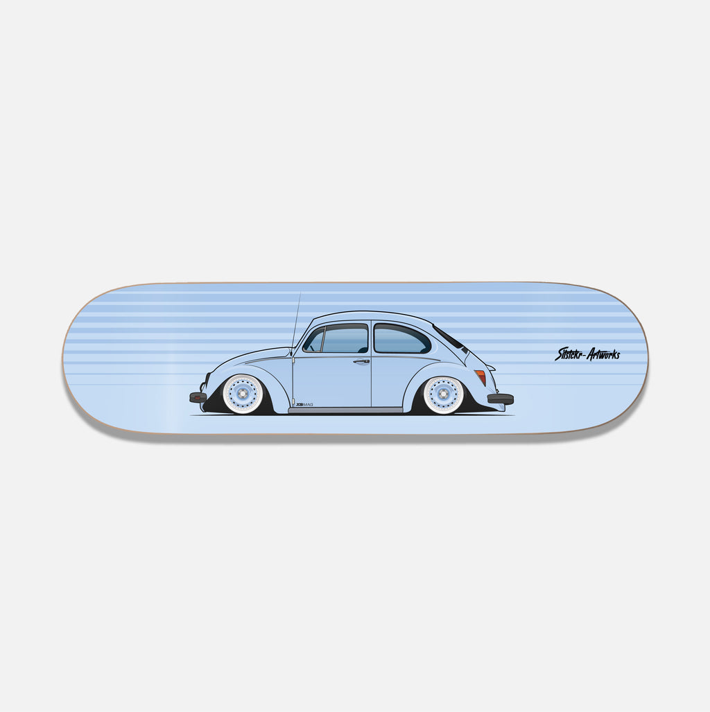VW Käfer fahren ist Kult / Skateboard Deck Street Art Wanddeko