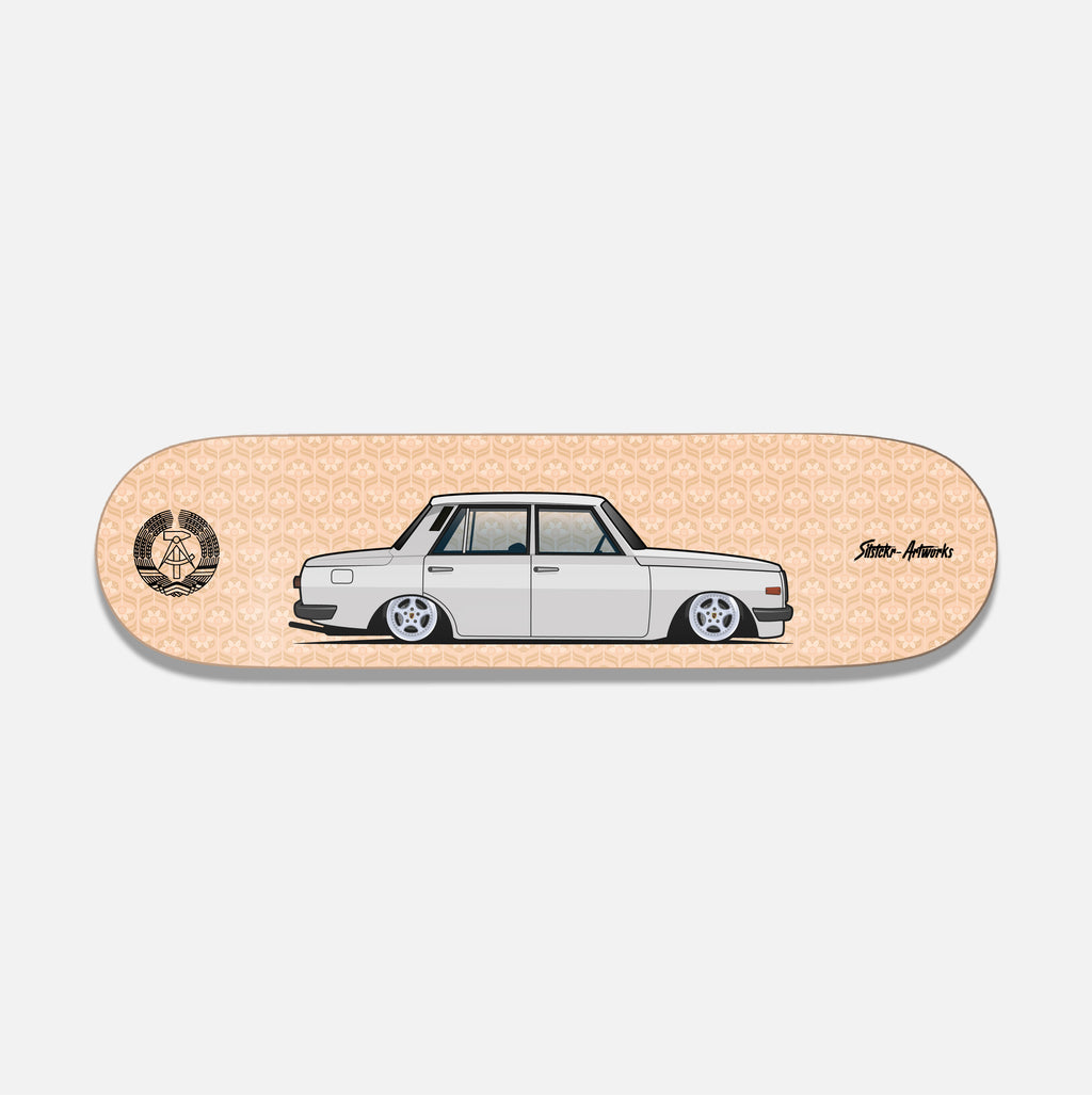 Wartburg Deluxe / Skateboard Deck Street Art Wanddeko