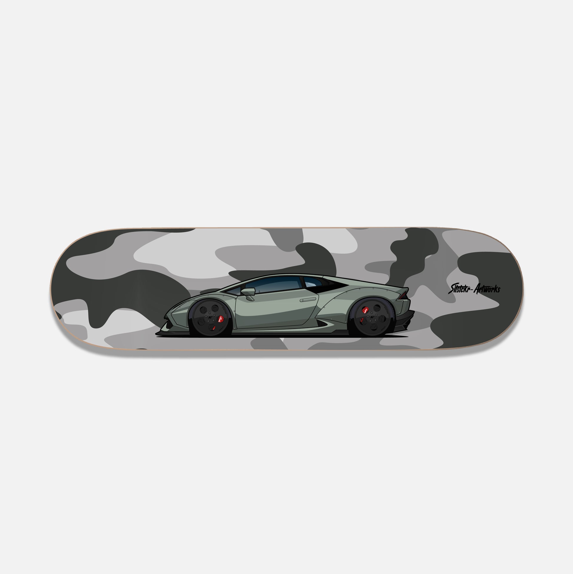 Urban Bundle — Military Edition / Skateboard Deck Street Art Wanddeko