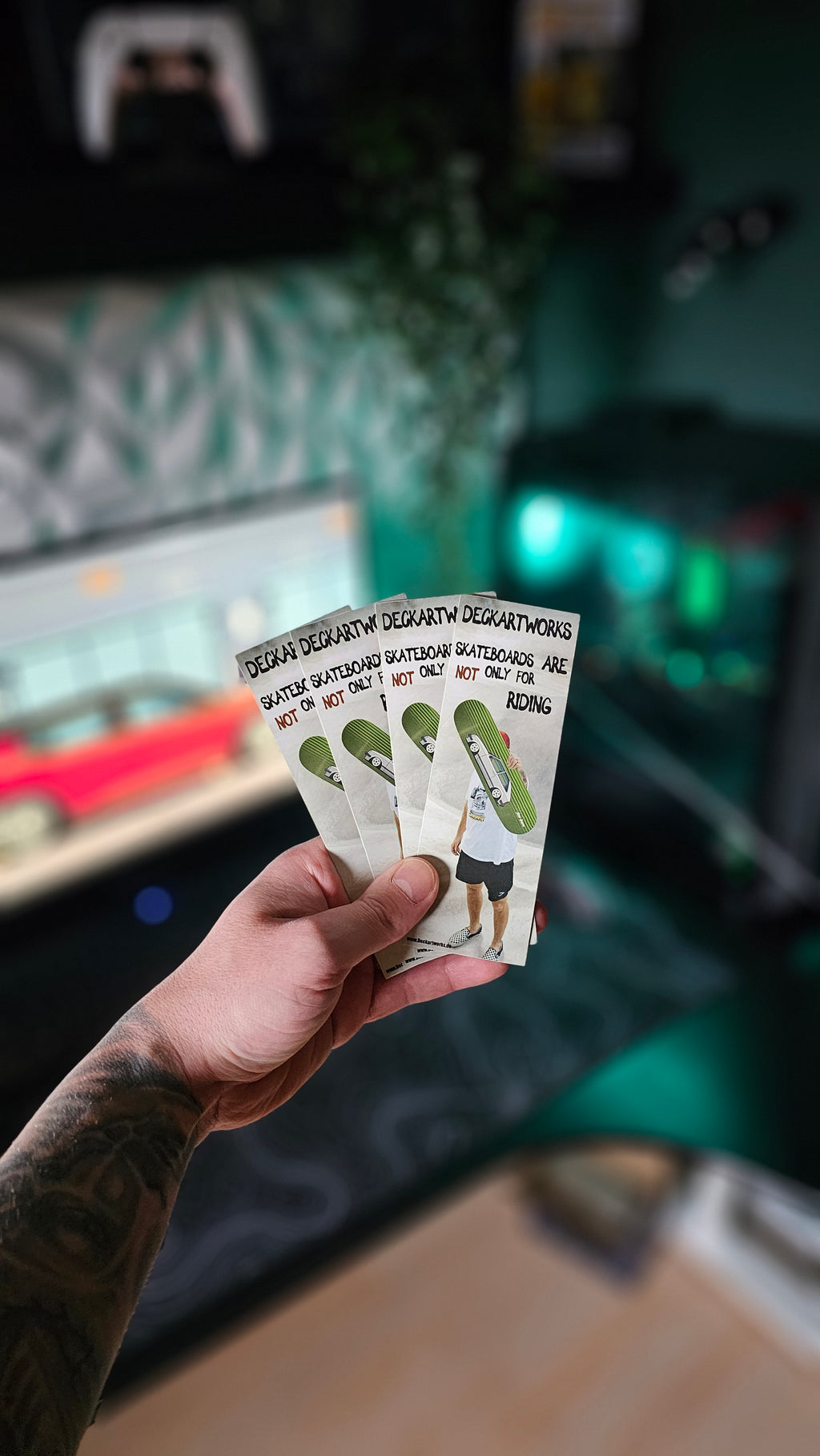 Sticker Not Only For Riding