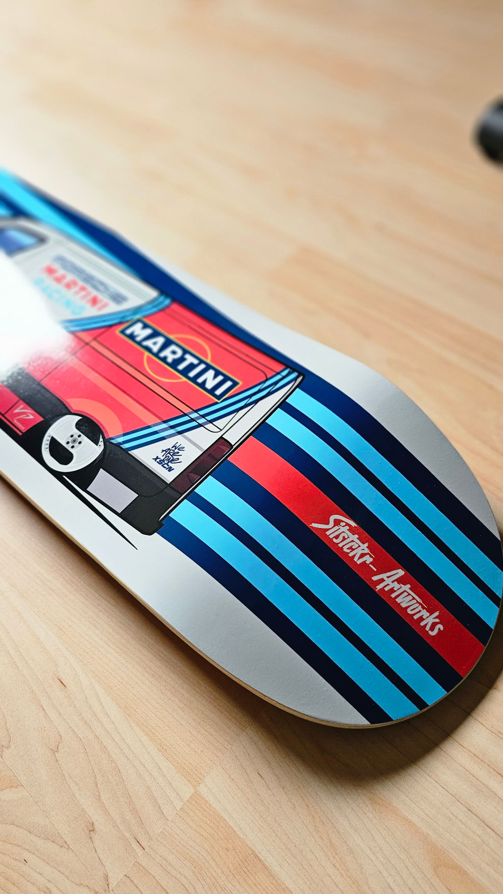 Martini Bundle — Drei Decks. Eine Story /  Skateboard Deck Street Art Wanddeko