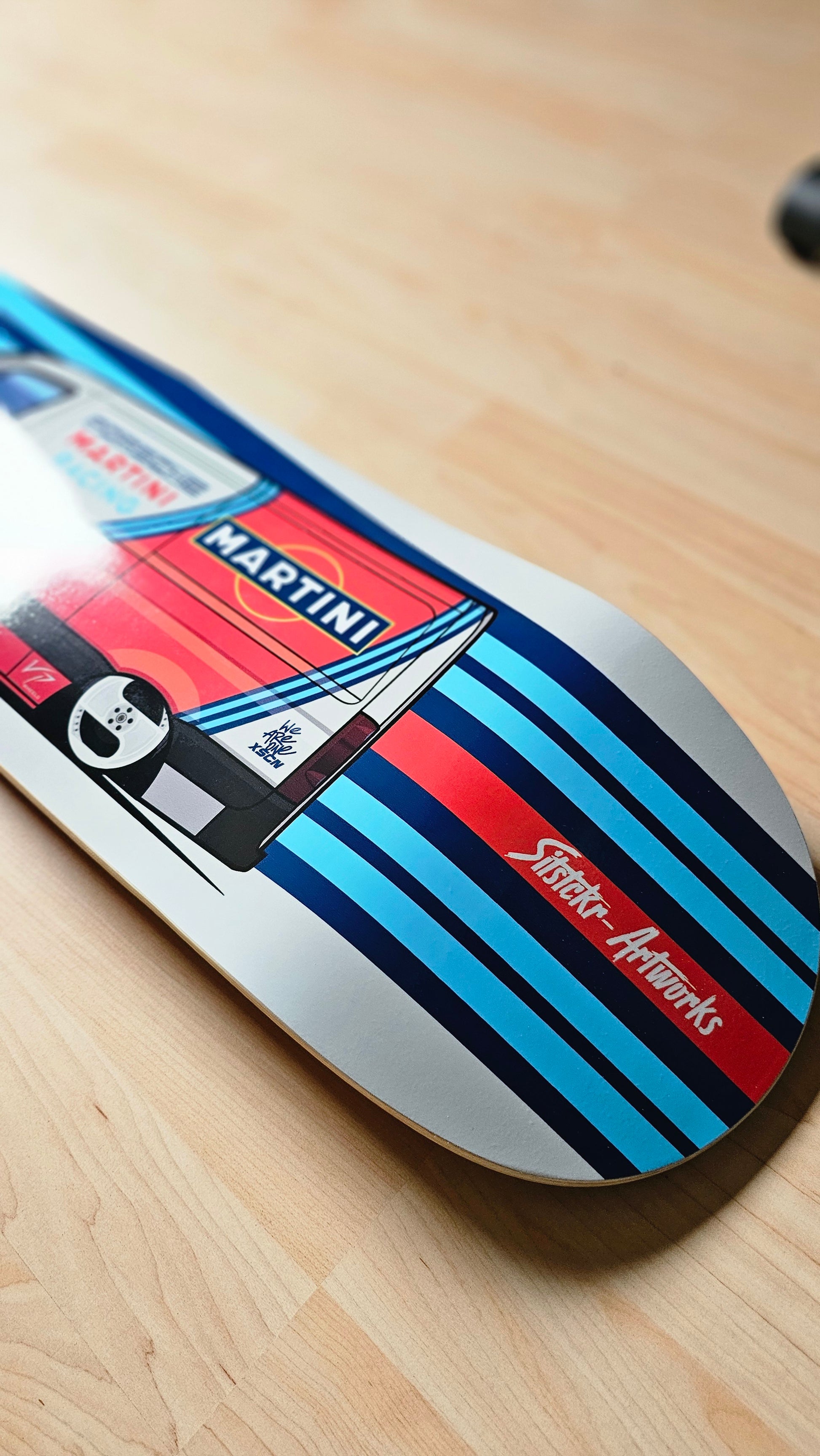 Martini Bundle — Drei Decks. Eine Story /  Skateboard Deck Street Art Wanddeko