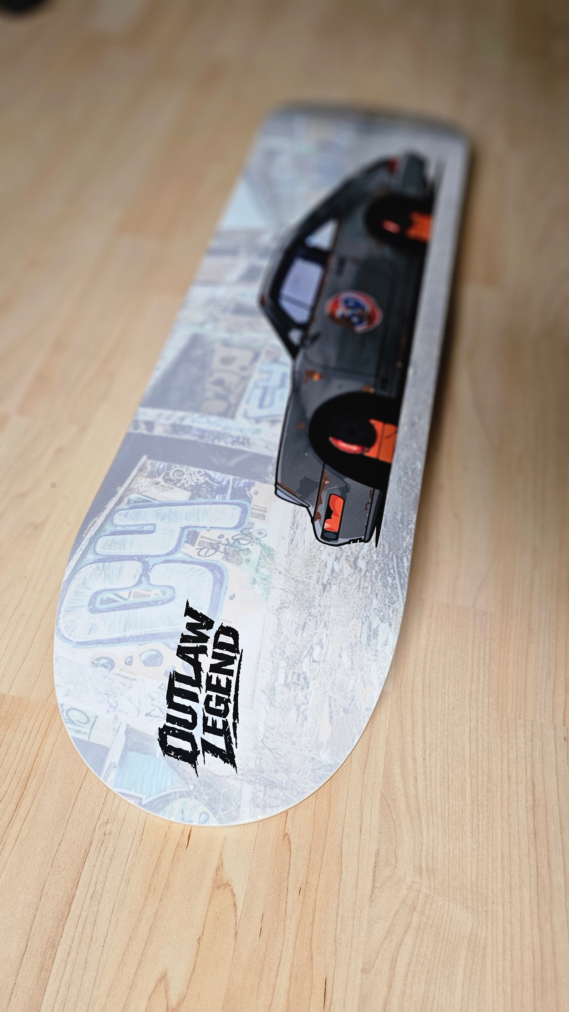 Outlaw Legend Bundle / Skateboard Deck Street Art Wanddeko