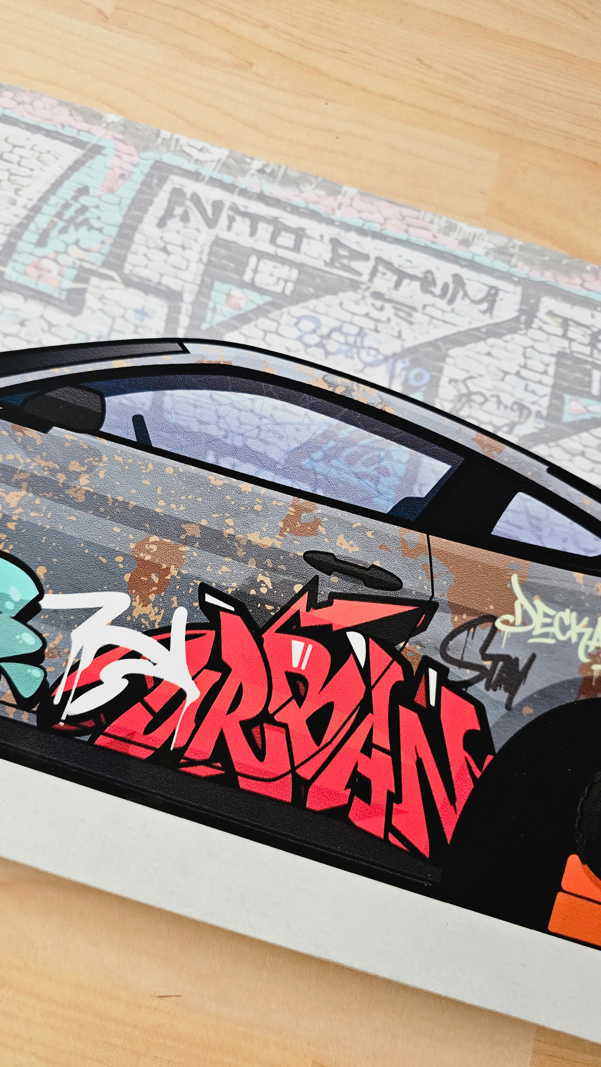 Outlaw Legend Bundle / Skateboard Deck Street Art Wanddeko