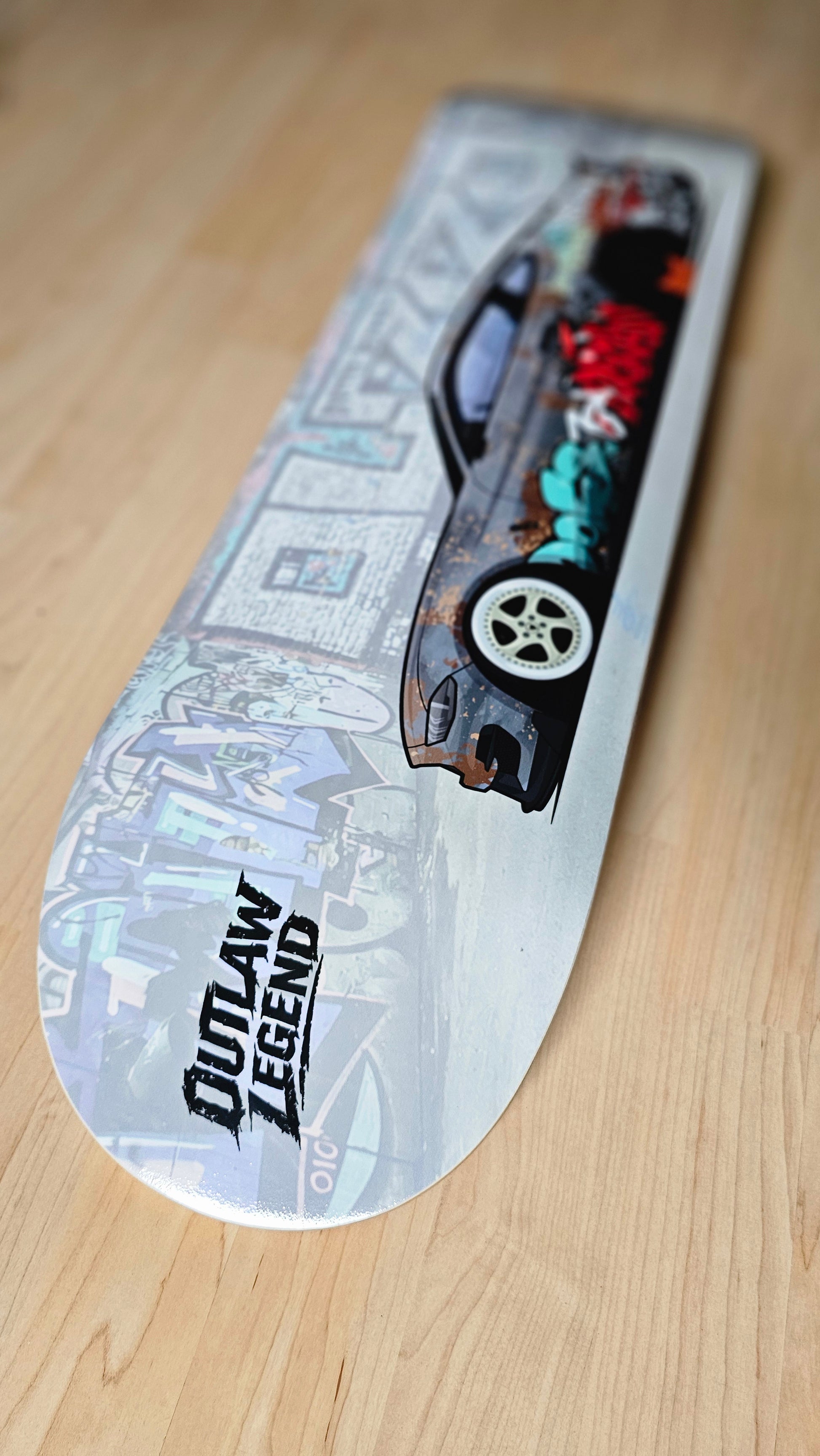Outlaw Legend Bundle / Skateboard Deck Street Art Wanddeko