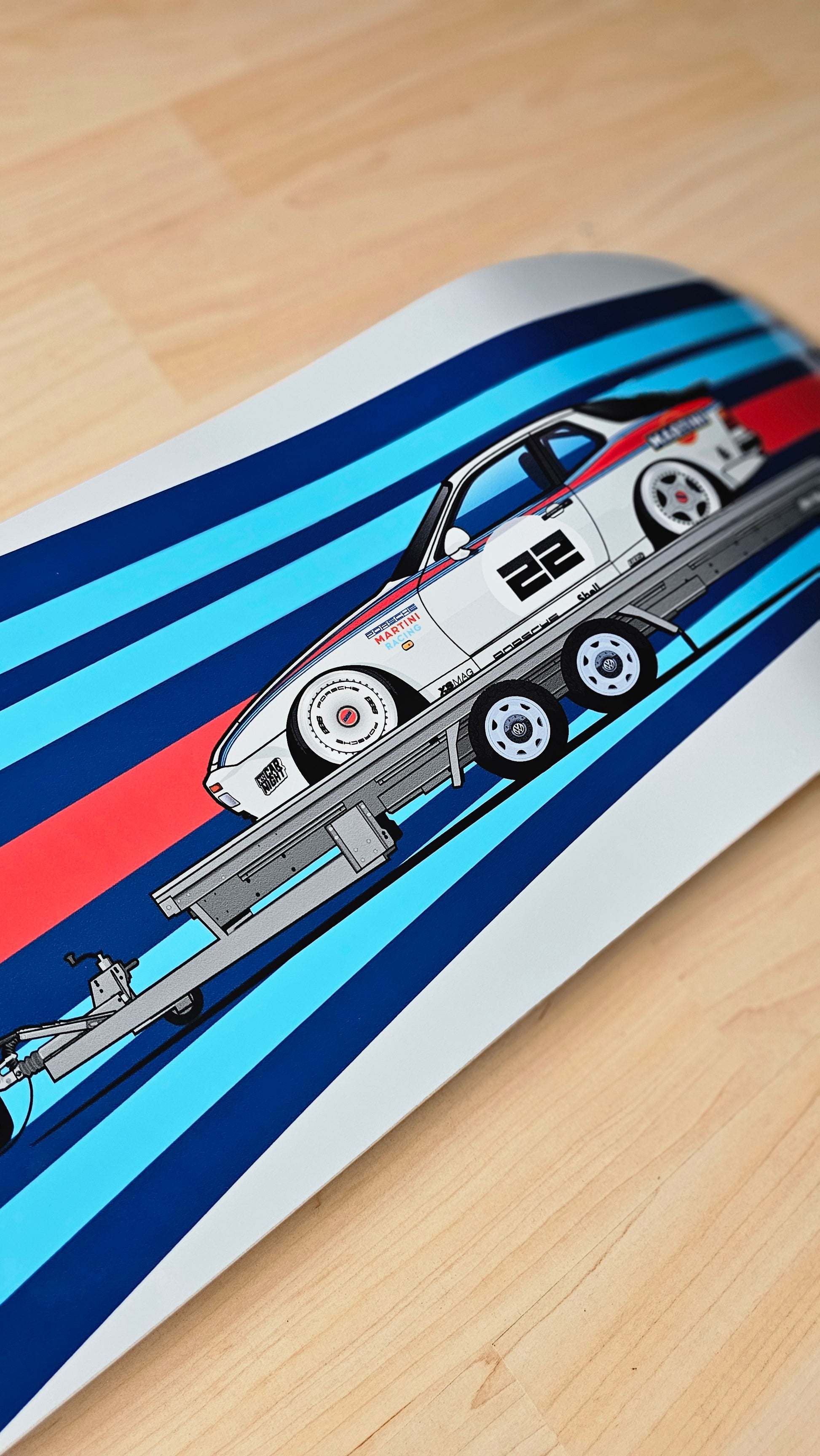 Martini Bundle — Drei Decks. Eine Story /  Skateboard Deck Street Art Wanddeko