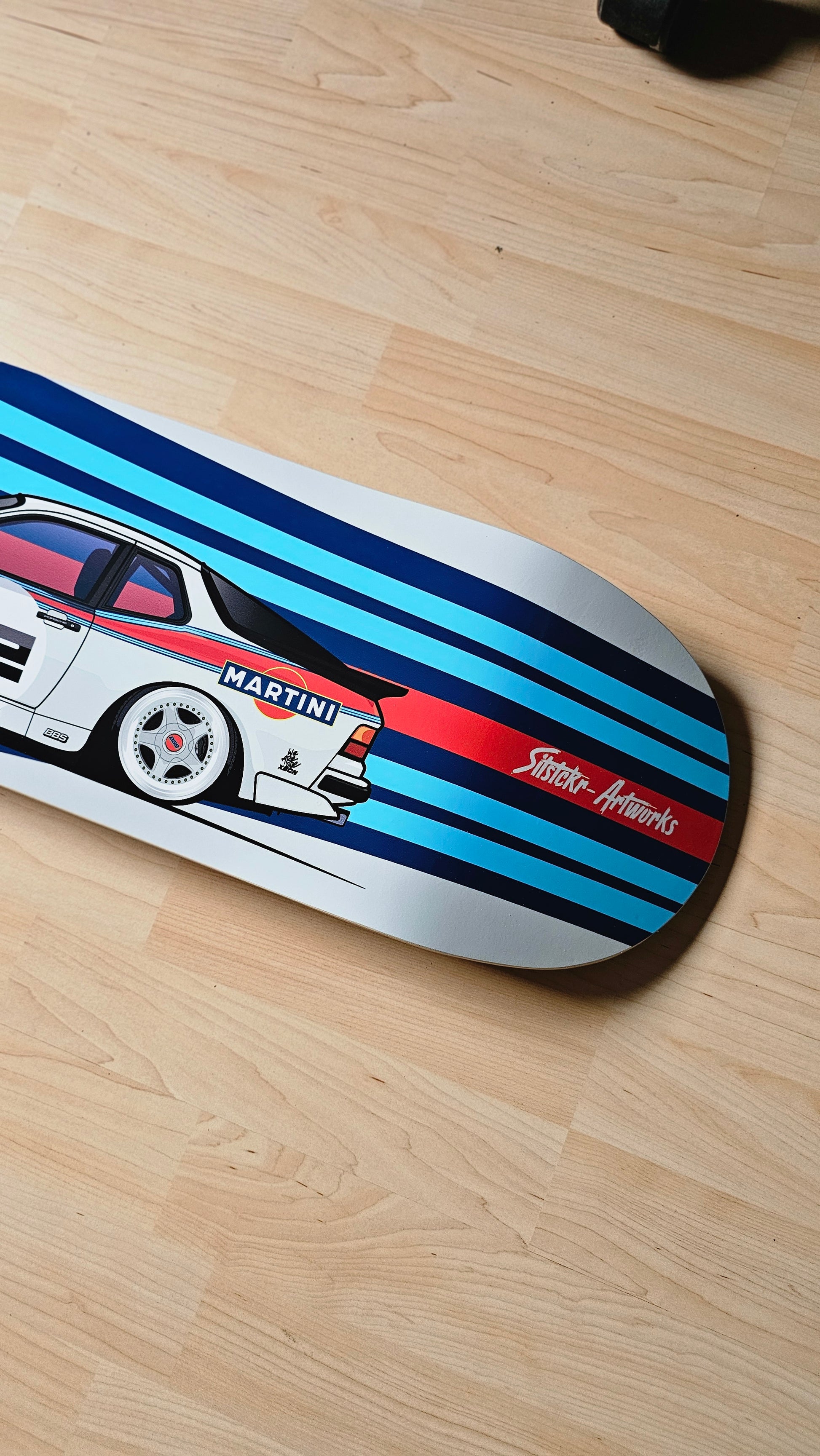 Martini Bundle — Drei Decks. Eine Story /  Skateboard Deck Street Art Wanddeko