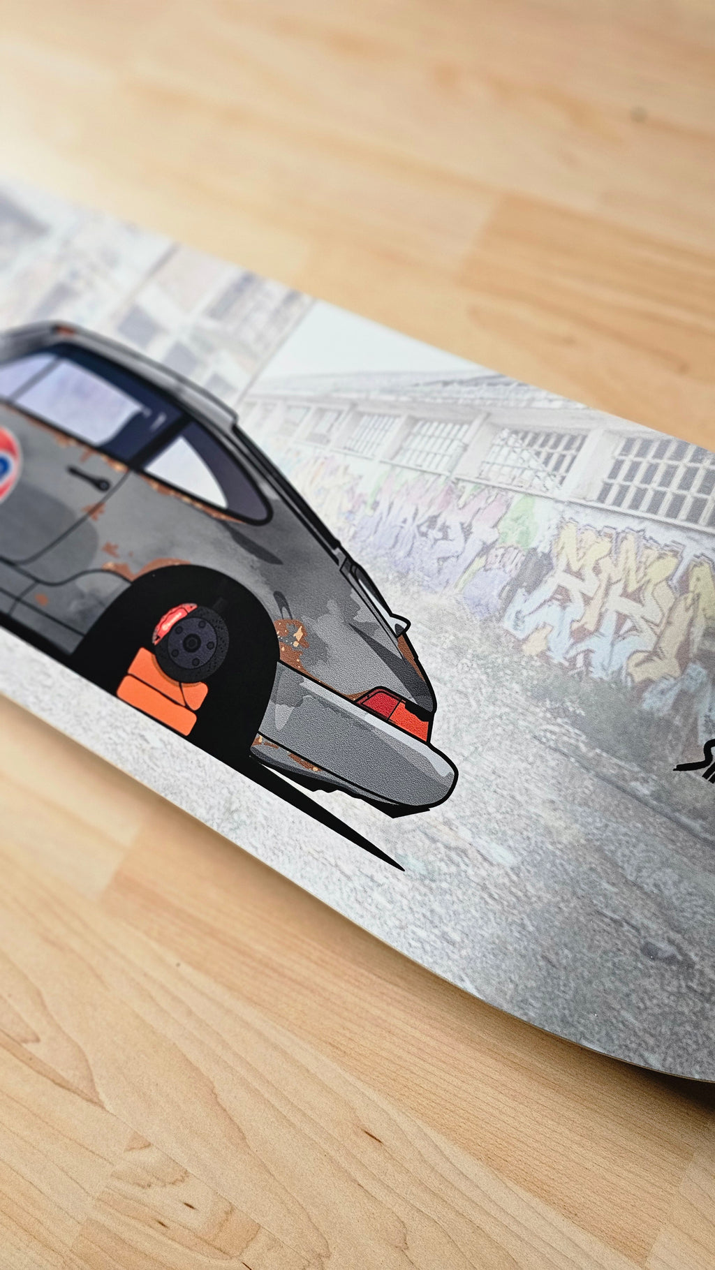 Outlaw Legend Bundle / Skateboard Deck Street Art Wanddeko